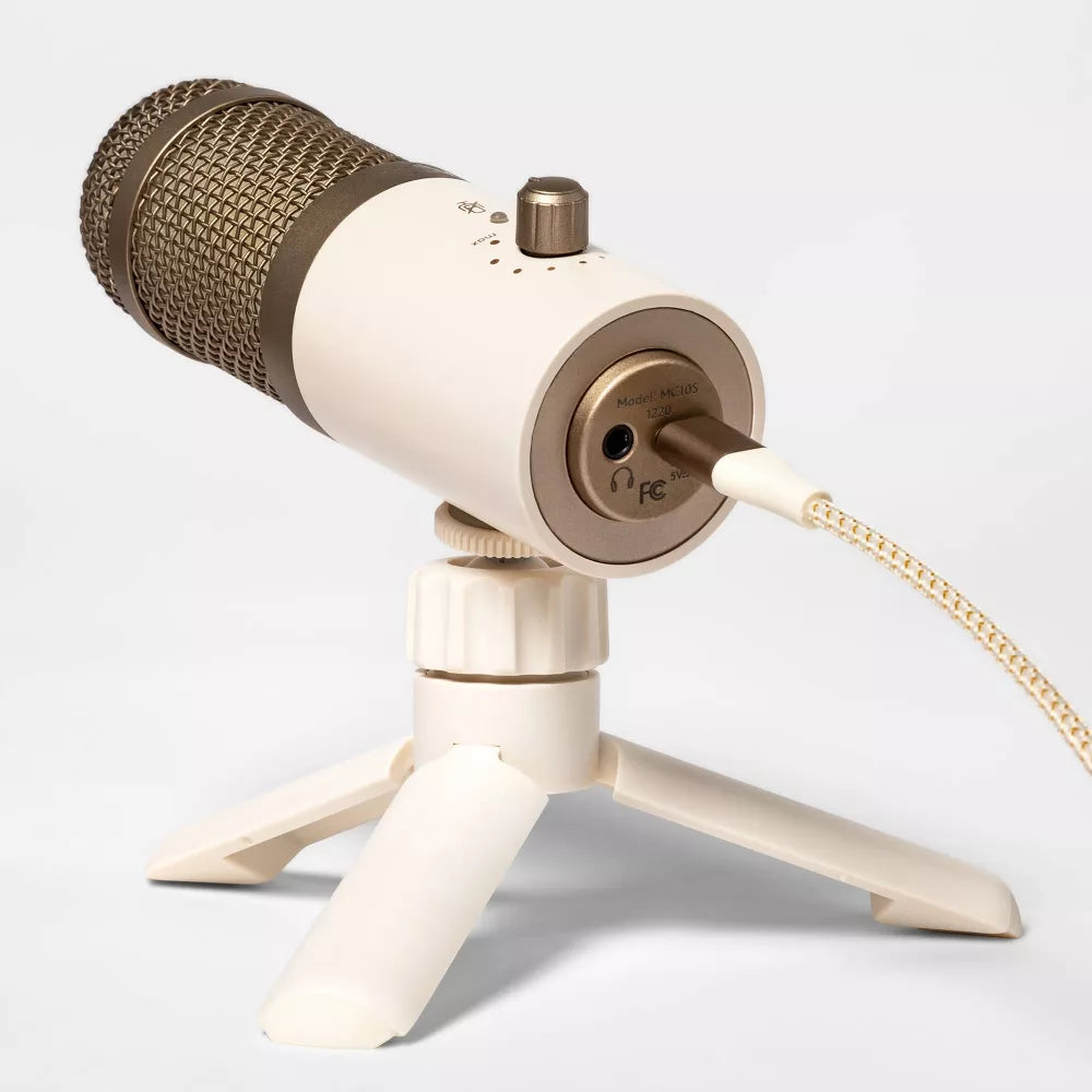 Stone White USB-C Condenser For PC