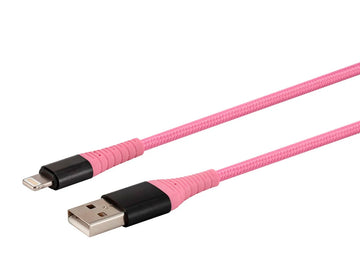 Ultra Durable Nylon Braided Lightning to USB-A Charging Cable