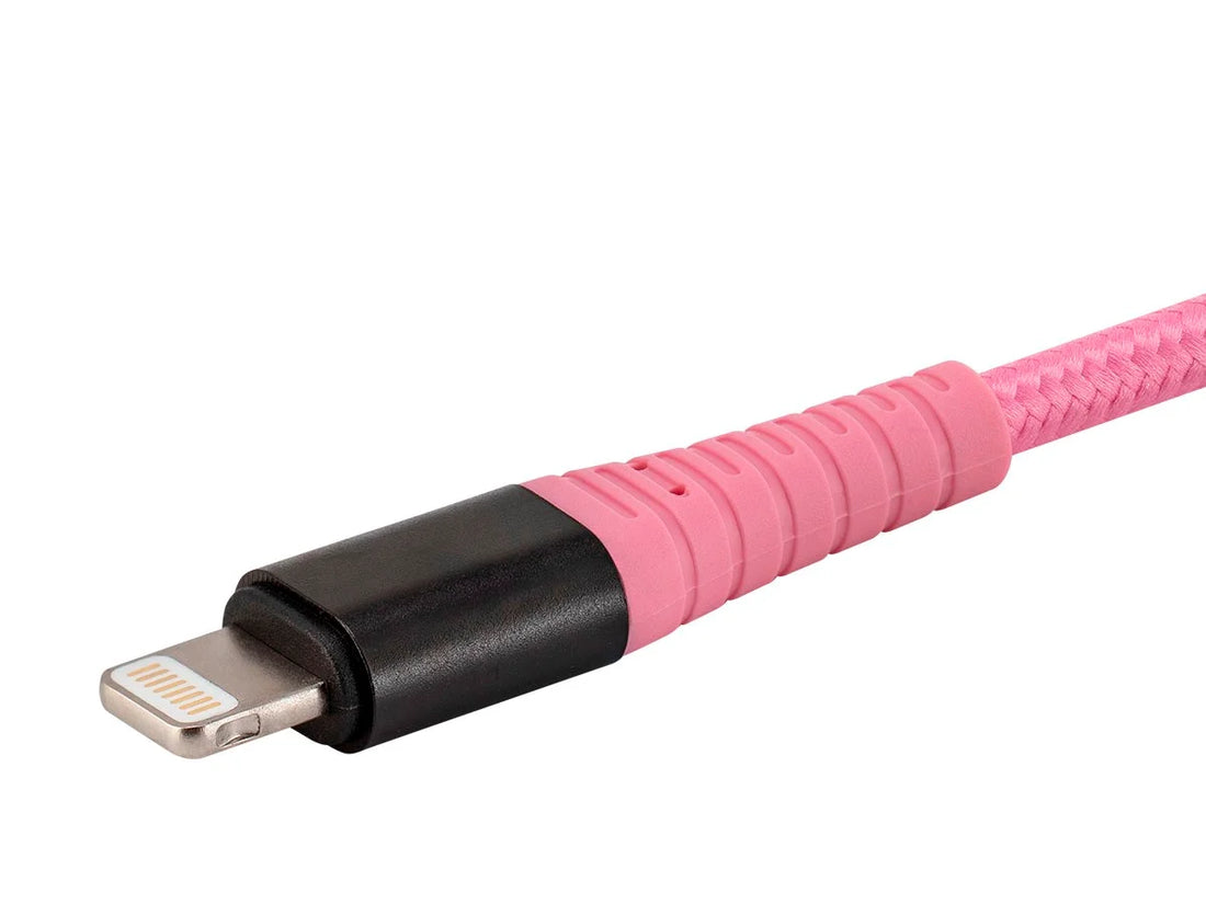 Ultra Durable Nylon Braided Lightning to USB-A Charging Cable