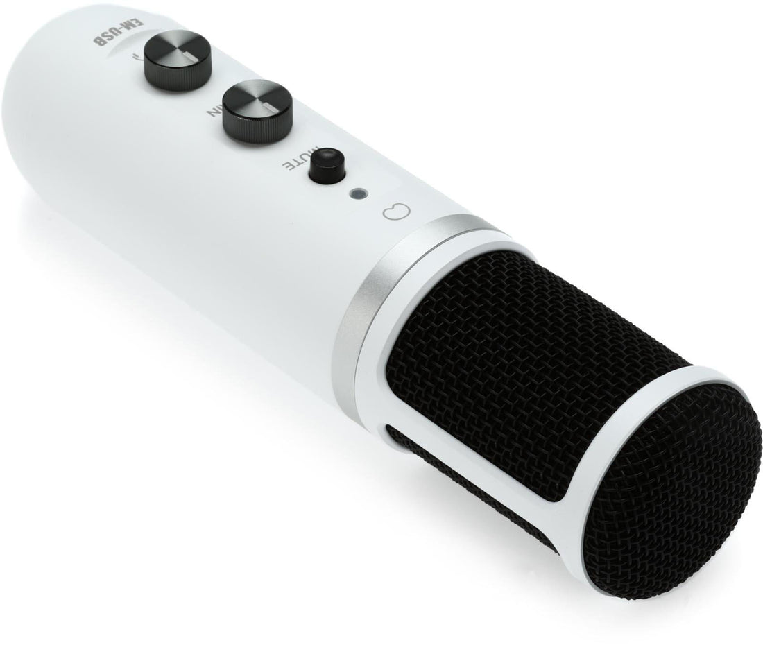 EM-USB USB Condenser Microphone -White